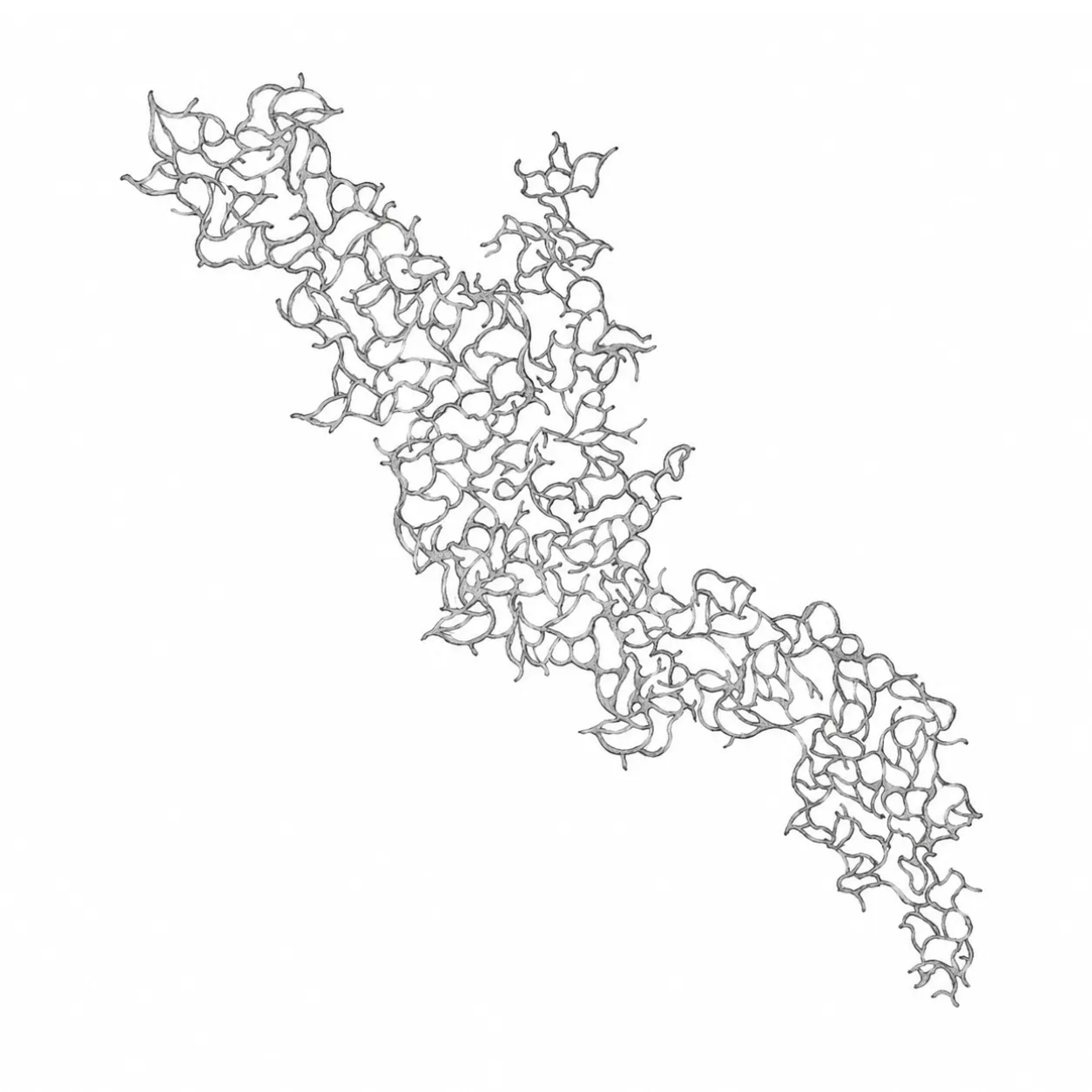 Fios — 91 × 240 × 10 cm