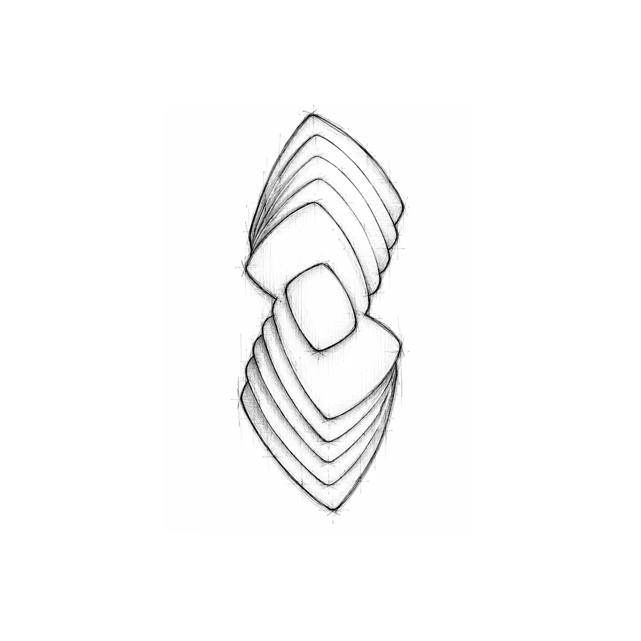 Infinito ( I ) — 70 × 170 × 30 cm