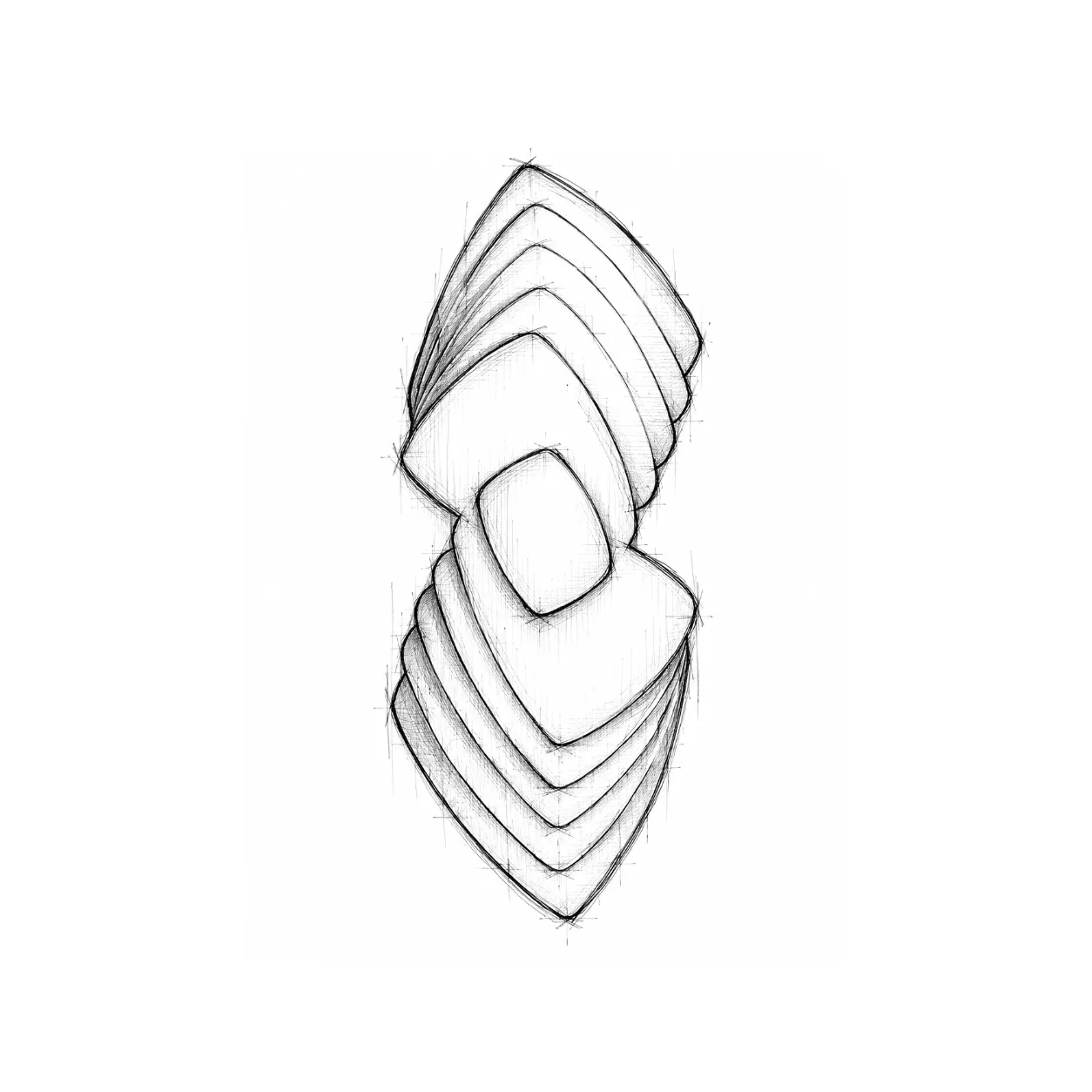 Infinito ( I ) — 77 × 180 × 30 cm