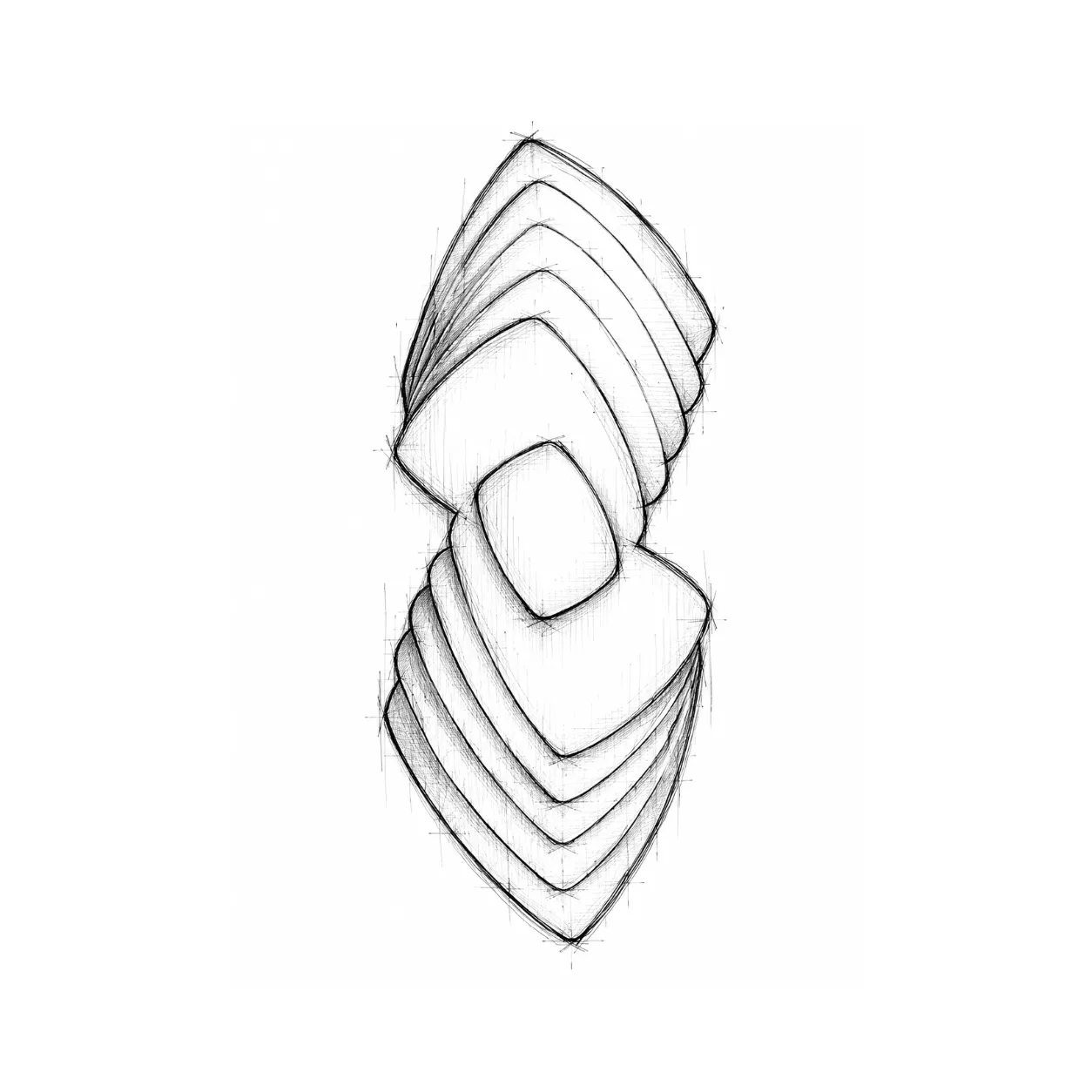 Infinito ( I ) — 90 × 200 × 30 cm