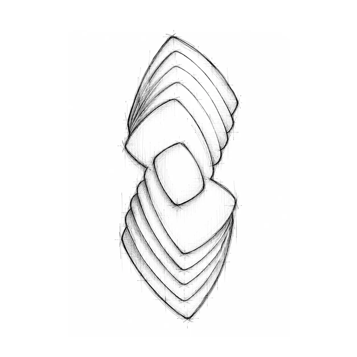 Infinito ( I ) — 100 × 220 × 30 cm