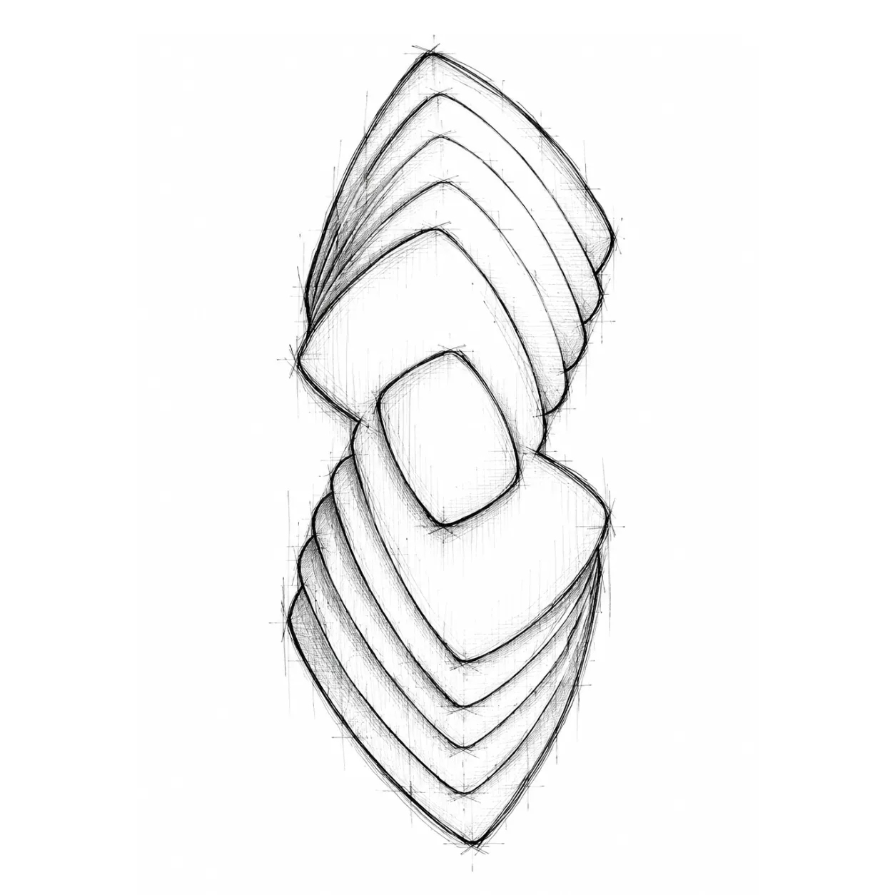 Infinito ( I ) — 110 × 270 × 30 cm