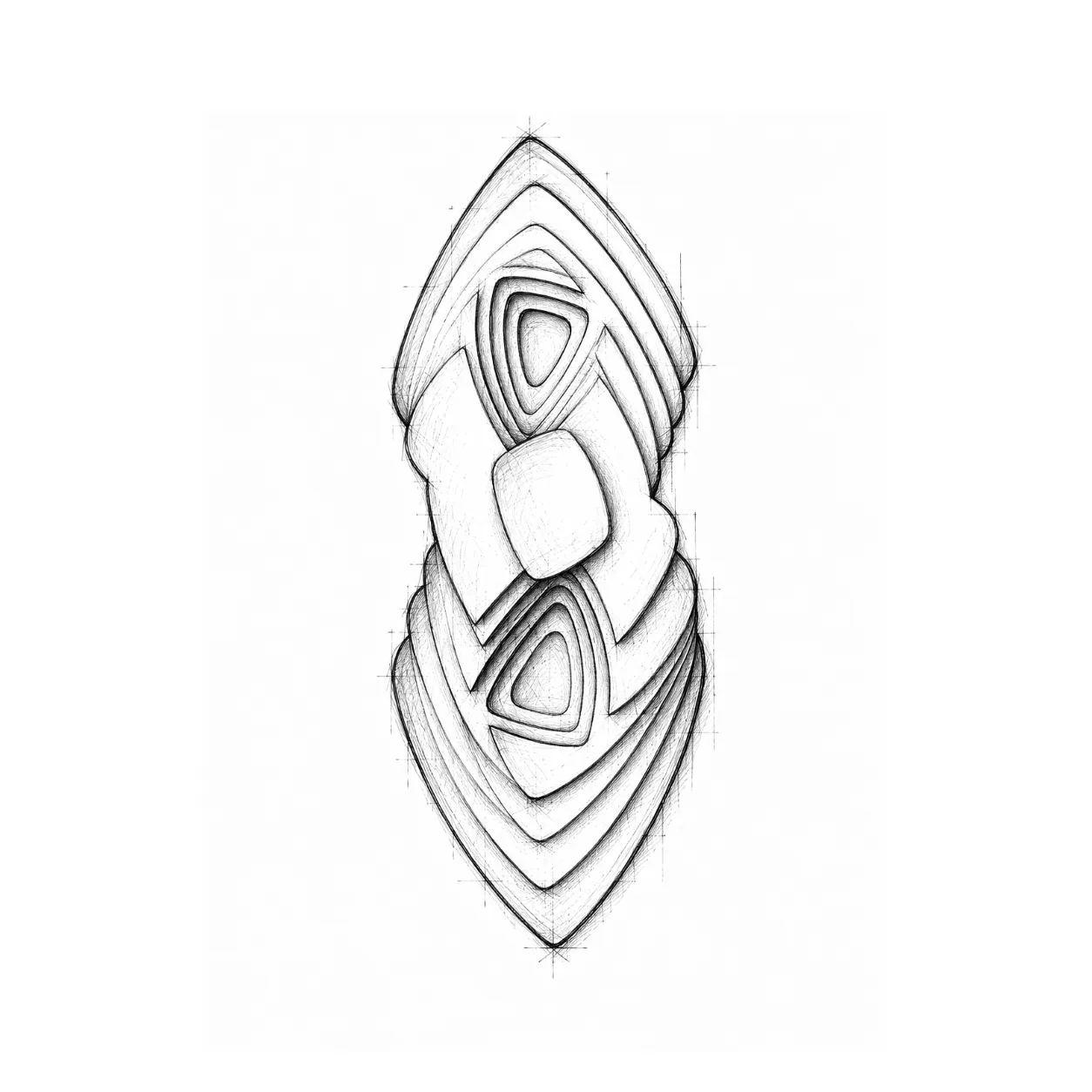 Infinito ( II ) — 86 × 200 × 30 cm