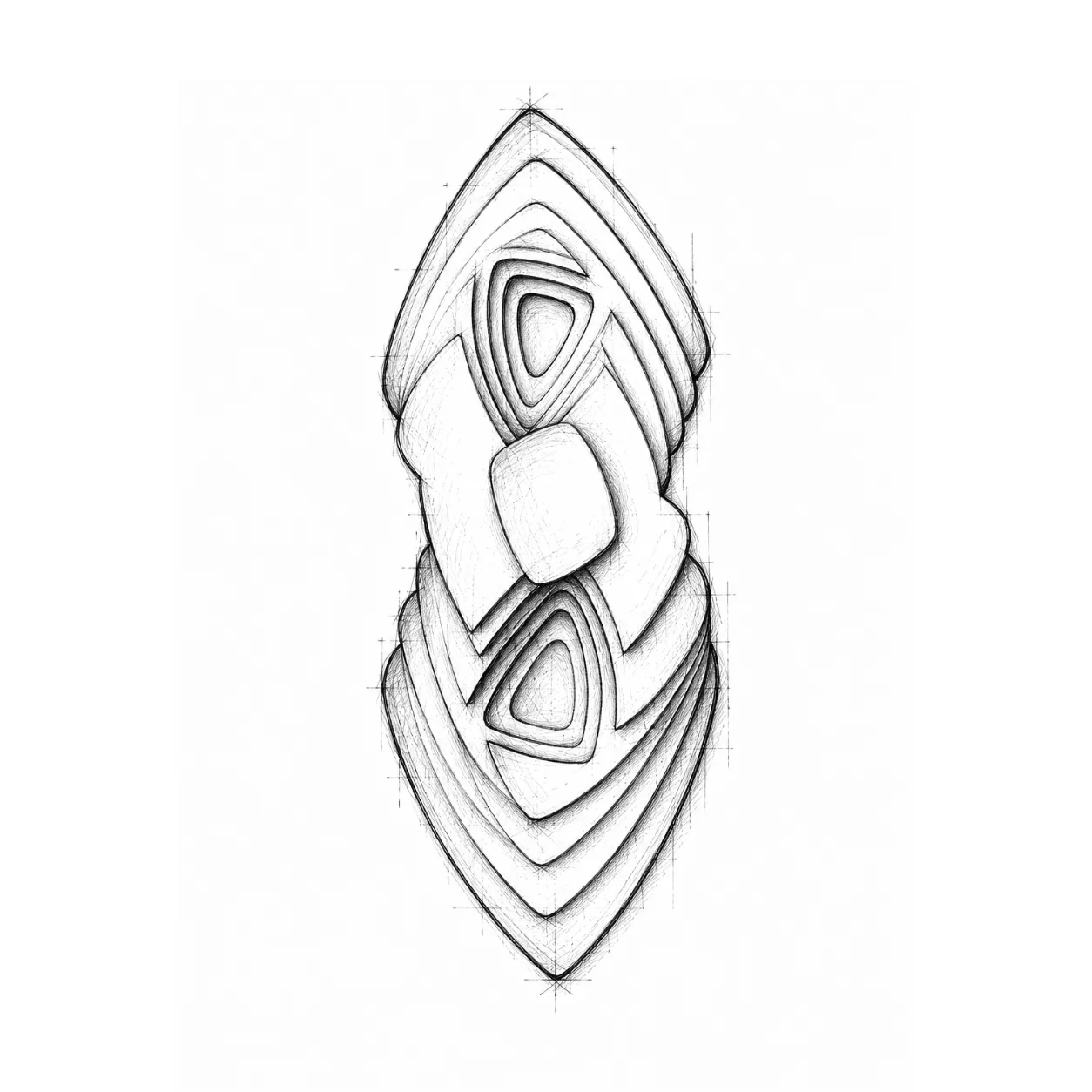 Infinito ( II ) — 100 × 220 × 30 cm